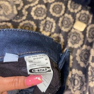 G-Star dark denim jeans never worn